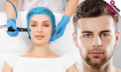 Hydrafacial, Serum Facial OR Scalp Care for Ladies & Men at Dr. Khalid Al-Bayyari Clinic!
